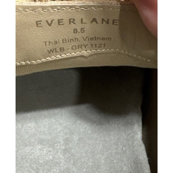 Everlane Desert Shoe Beige Suede Lace Shoes Low Top Loafers Mens 8.5 Minimalist main image 9